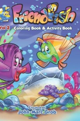 Cover of FriendFish Coloring book 2