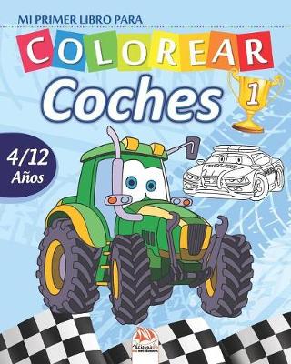 Book cover for Mi primer libro para colorear - coches 1