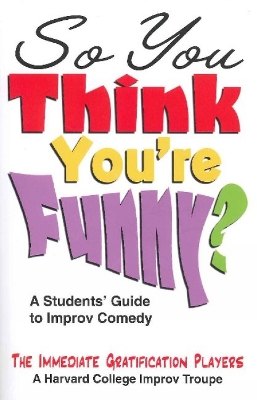 Cover of So You Think You're Funny?