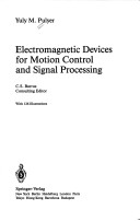 Book cover for Electromagnetic Devices for Motion Control and Signal Processing