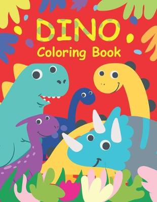 Book cover for DINO Coloring Book