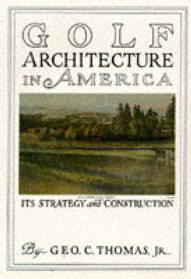 Book cover for Golf Architecture in America