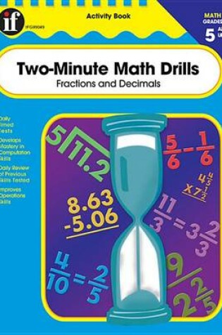 Cover of Two-Minute Math Drills, Grades 5 - 8