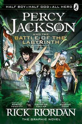 Cover of The Battle of the Labyrinth: The Graphic Novel