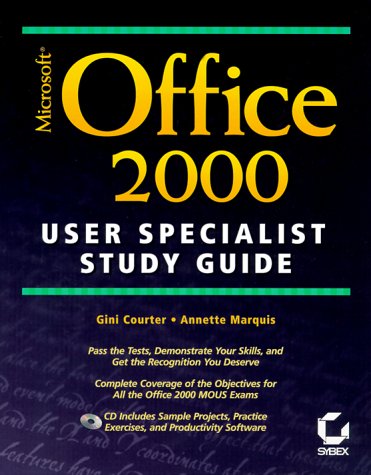 Book cover for Mastering Office 2000 User Specialist Study Guide