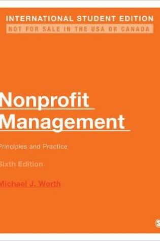 Cover of Nonprofit Management - International Student Edition