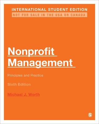 Book cover for Nonprofit Management - International Student Edition