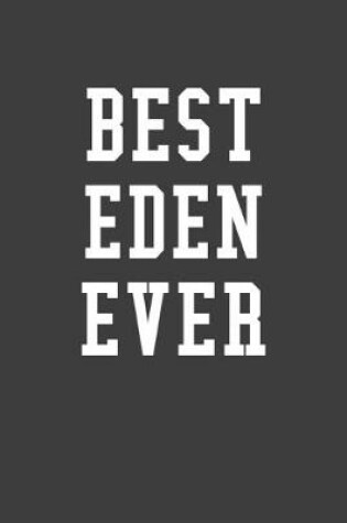 Cover of Best Eden Ever