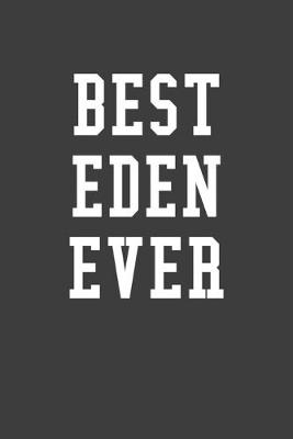 Book cover for Best Eden Ever