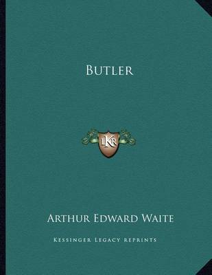 Book cover for Butler