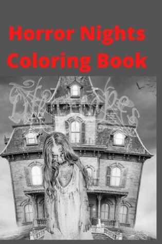 Cover of Horror Nights Coloring Book