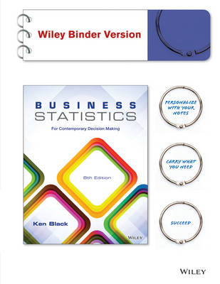 Cover of Business Statistics 8e Binder Ready Version + Wileyplus Registration Card