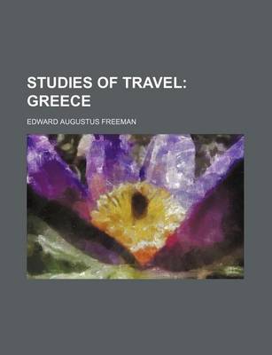 Book cover for Studies of Travel; Greece