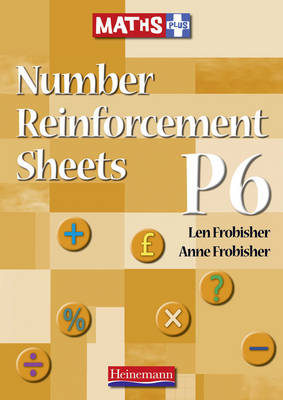 Book cover for Number Reinforcement Worksheets P6