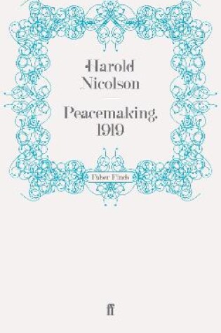 Cover of Peacemaking, 1919