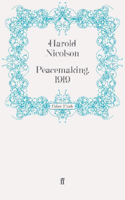 Book cover for Peacemaking, 1919