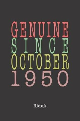 Cover of Genuine Since October 1950