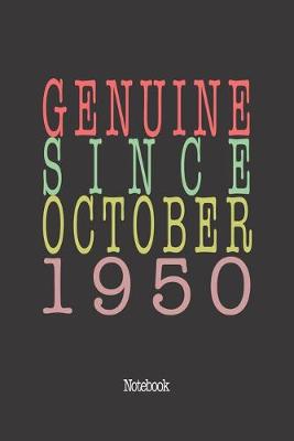 Book cover for Genuine Since October 1950