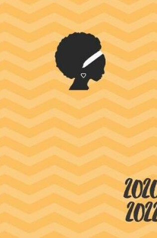 Cover of 2020-2022 Three 3 Year Planner African American Monthly Calendar Gratitude Agenda Schedule Organizer