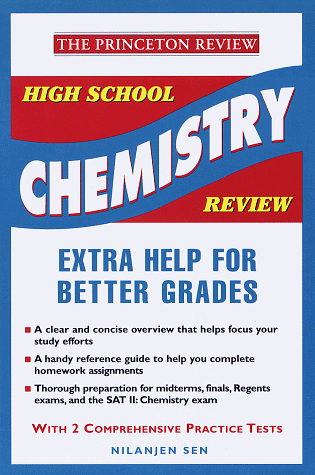 Book cover for High School Chemistry Review