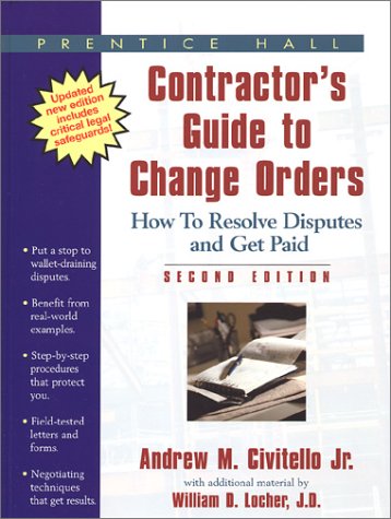 Book cover for Complete Contractor's Guide to Change Orders