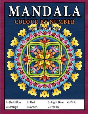 Book cover for Mandala Colour by Number