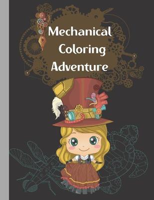 Book cover for Mechanical Coloring Adventure