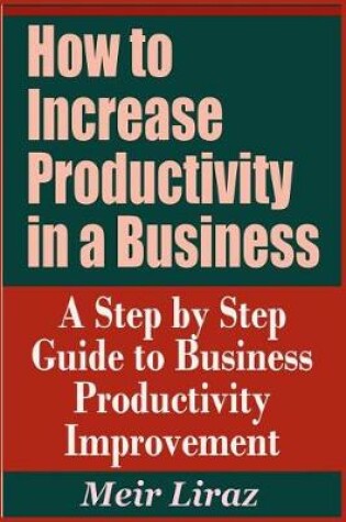 Cover of How to Increase Productivity in a Business - A Step by Step Guide to Business Productivity Improvement