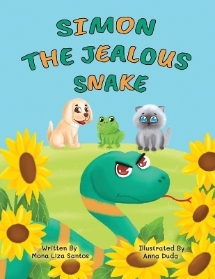 Book cover for Simon the Jealous Snake