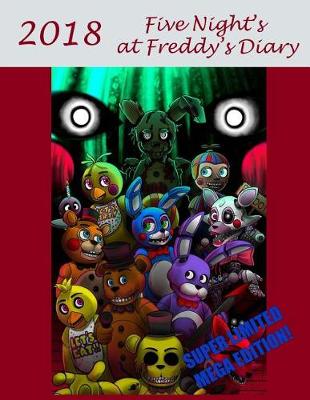Book cover for Five Nights at Freddy's Diary - 2018
