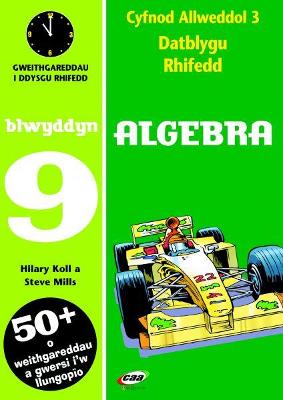 Book cover for CA3 Datblygu Rhifedd: Algebra Blwyddyn 9