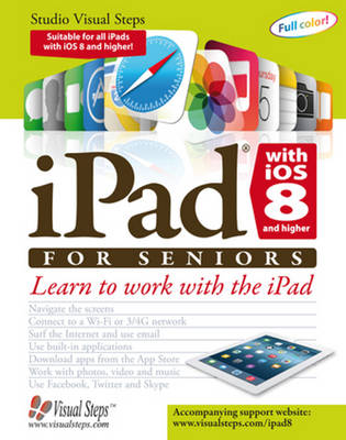 Book cover for iPad with iOS 8 and higher for Seniors