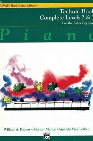 Cover of Alfred's Basic Piano Library Technic Book 2-3