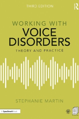 Cover of Working with Voice Disorders