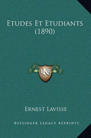 Cover of Etudes Et Etudiants (1890)