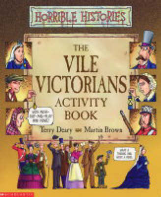 Book cover for Vile Victorians Activity Book
