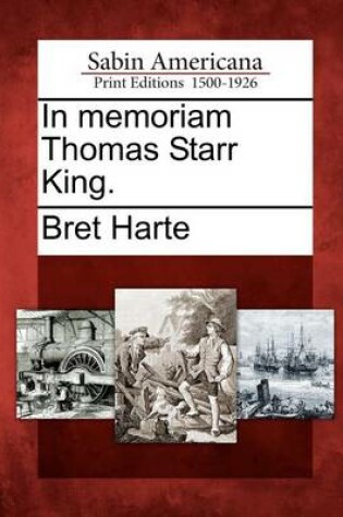 Cover of In Memoriam Thomas Starr King.