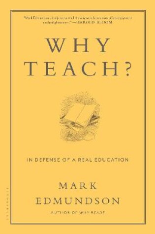 Cover of Why Teach?