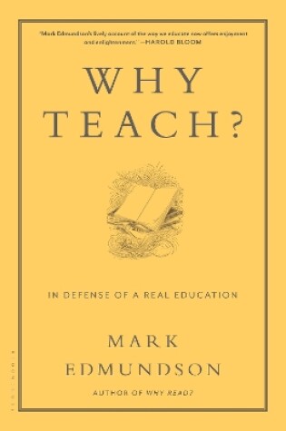 Cover of Why Teach?