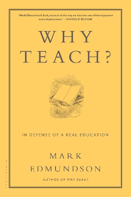 Book cover for Why Teach?