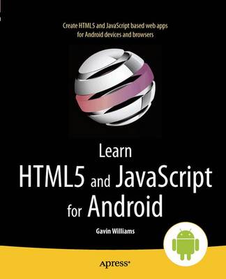 Book cover for Learn HTML5 and JavaScript for Android