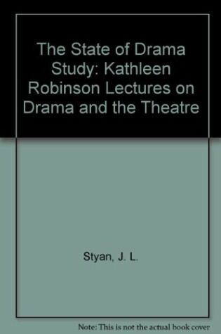 Cover of The State of Drama Study