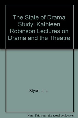 Book cover for The State of Drama Study