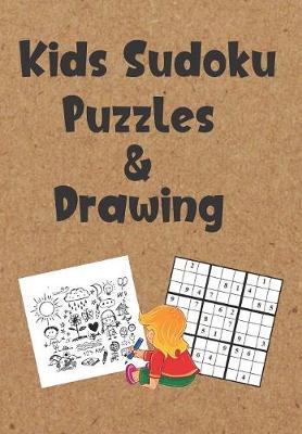 Book cover for Kids Sudoku Puzzles and Drawing