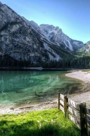 Cover of A Beautiful Mountain Lake in Summer Adventure Journal