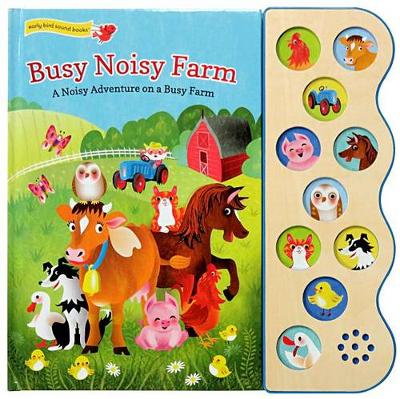 Book cover for Busy Noisy Farm