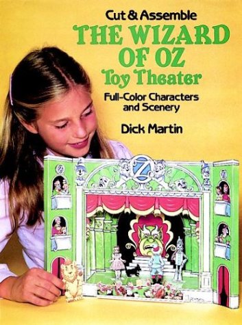 Book cover for Cut and Assemble the Wizard of Oz" Toy Theatre
