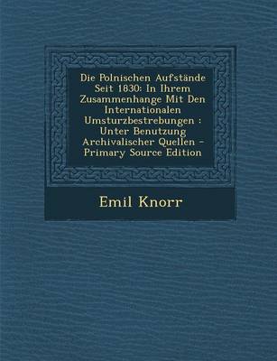 Book cover for Die Polnischen Aufstande Seit 1830