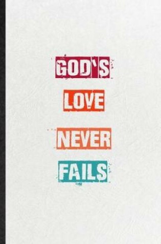 Cover of God's Love Never Fails