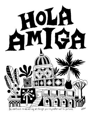 Book cover for Hola Amiga by Nate Williams